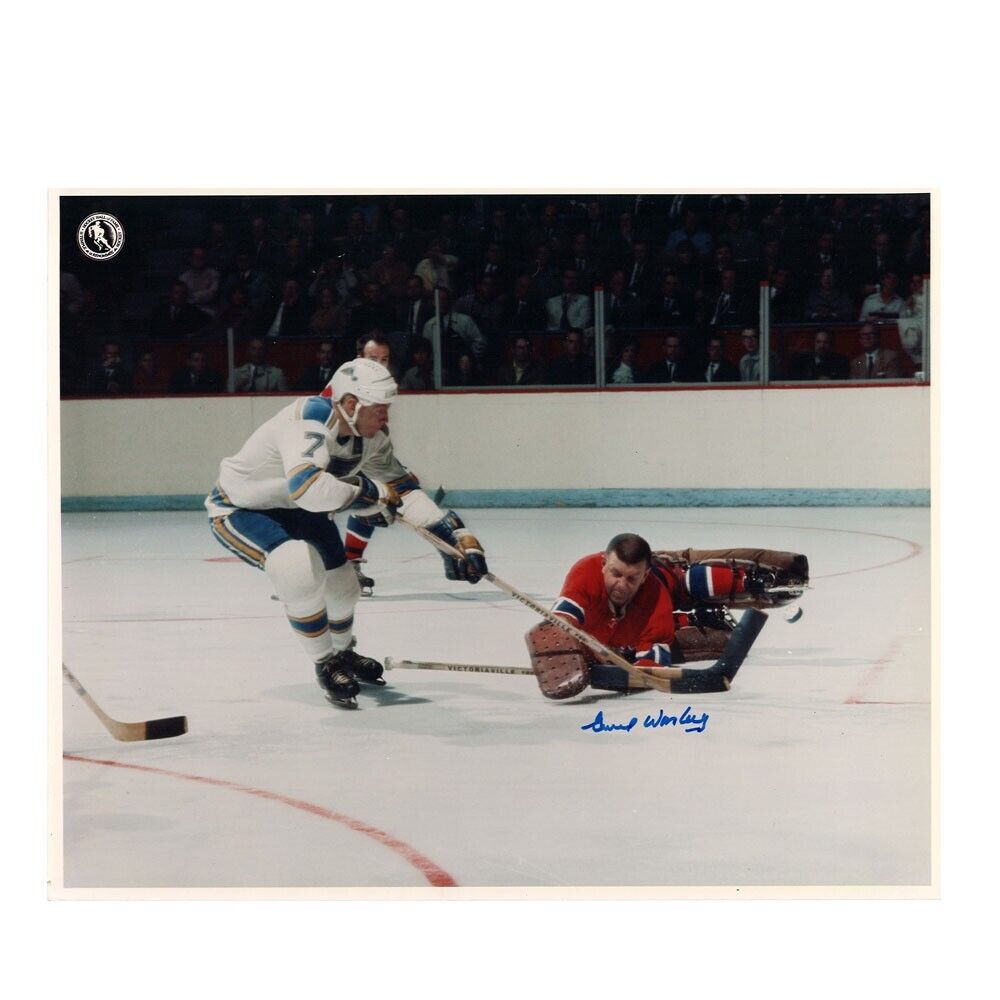 GUMP WORSLEY Signed Montreal Canadiens 8 x 10 Photo - 70654