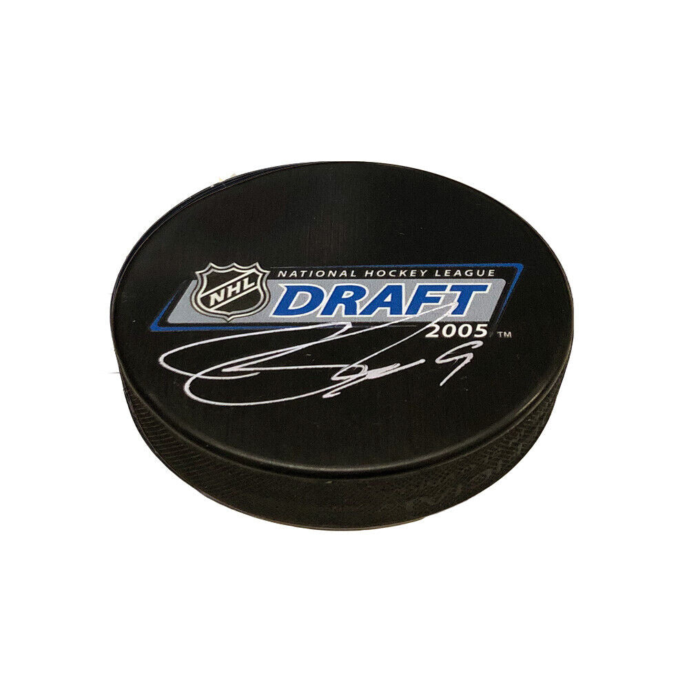 BOBBY RYAN Signed 2005 NHL Draft Puck