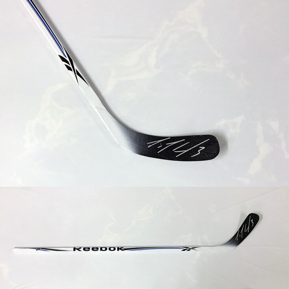 DION PHANEUF Signed Reebok 2K Stick (White)