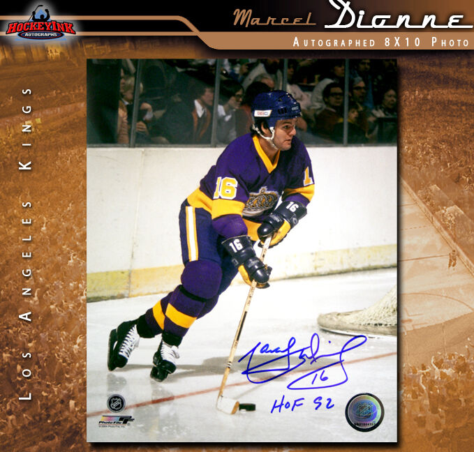 MARCEL DIONNE Signed Los Angeles Kings 8 X 10 -70427