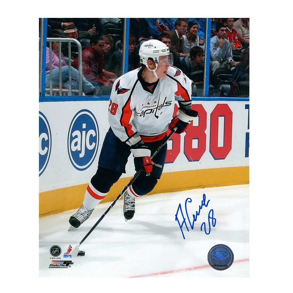 Alexander Semin SIGNED Washington Capitals 8X10 Photo -70624