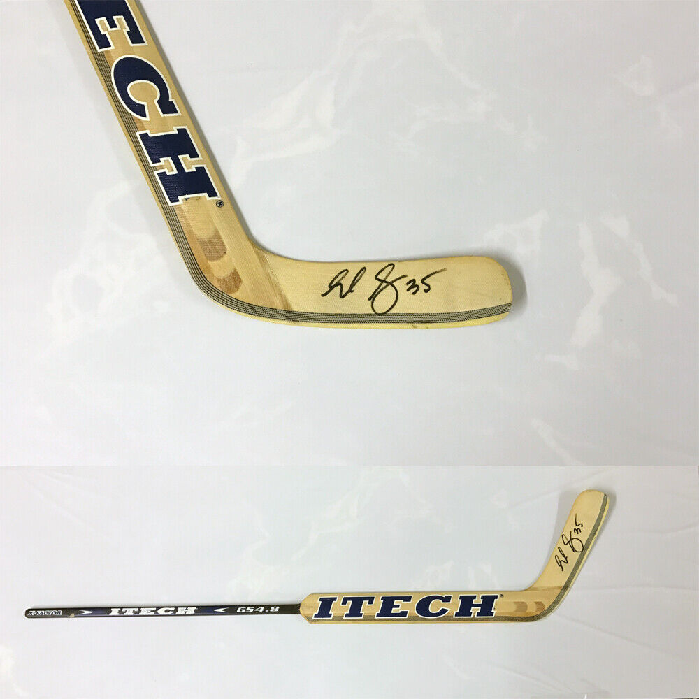 MANNY FERNANDEZ Signed Itech Stick - Minnesota Wild