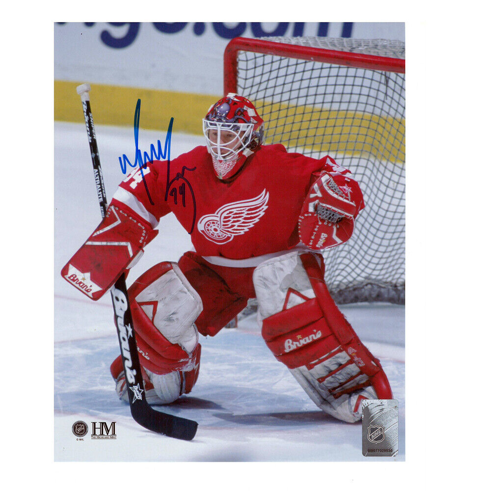 MANNY LEGACE Detroit Red Wings 8 X 10 Photo - 70159