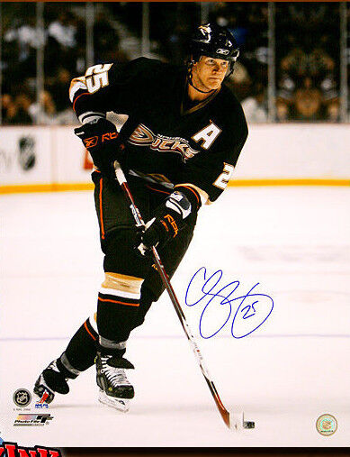 Chris Pronger SIGNED Ducks 8X10 Photo -70411