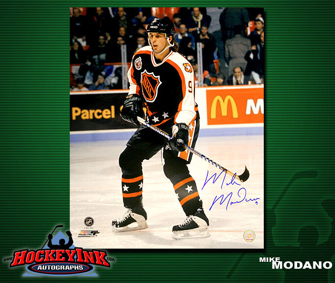 MIKE MODANO SIGNED All-Star 16X20 Photo -77171