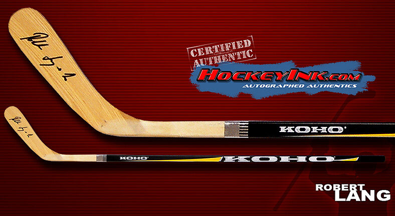 ROBERT LANG Signed Koho Model Stick