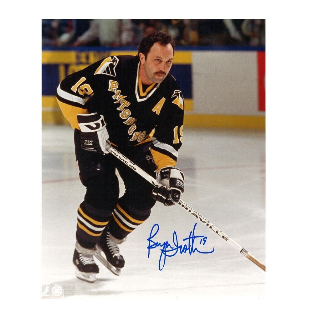 BRYAN TROTTIER Pittsburgh Penguins 8 X 10 Photo - 70632