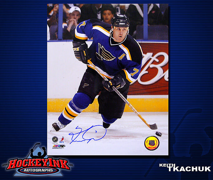 Keith Tkachuck SIGNED Blues 8X10 Photo -70394