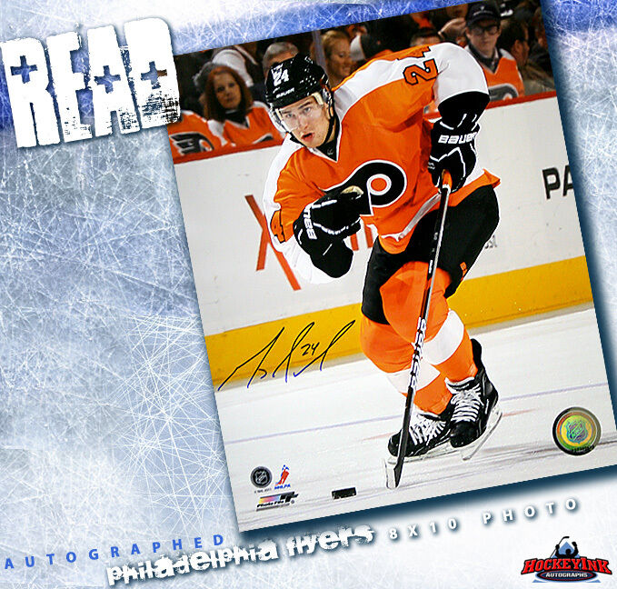 Matt Read SIGNED Philadelphia Flyers 8X10 Photo -70358
