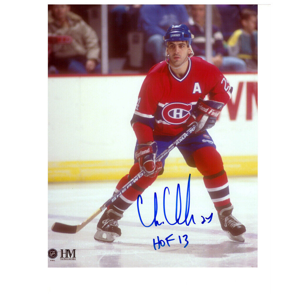 CHRIS CHELIOS signed Montreal Canadiens 8x10 Photo HOF13 – 70082