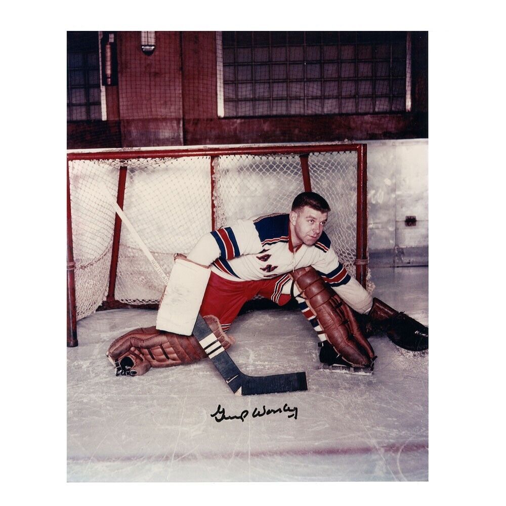 GUMP WORSLEY Signed New York Rangers 8 x 10 Photo - 70663