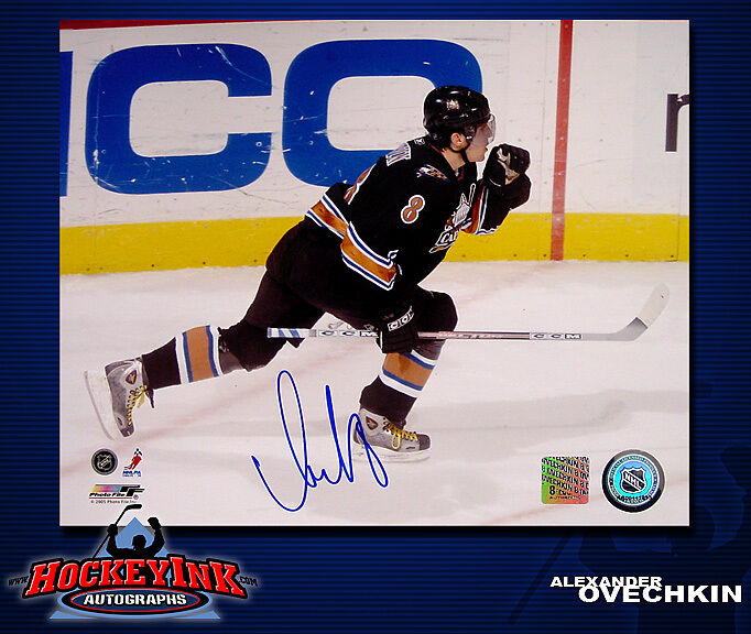 Alexander Ovechkin SIGNED Washington Capitals 8 x 10 Photo -70384