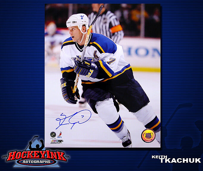 Keith Tkachuck SIGNED Blues 8X10 Photo -70393