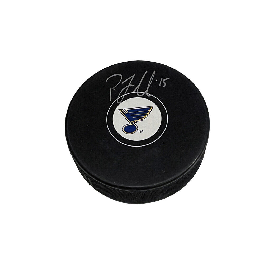 ROBBY FABBRI Signed St. Louis Blues Puck