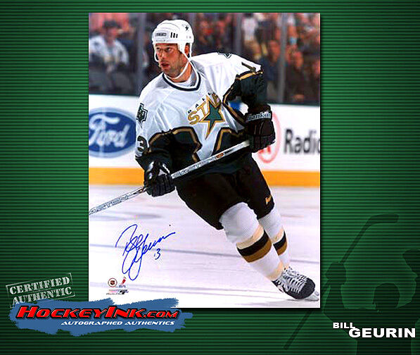 Bill Guerin SIGNED Stars 8X10 Photo -70179