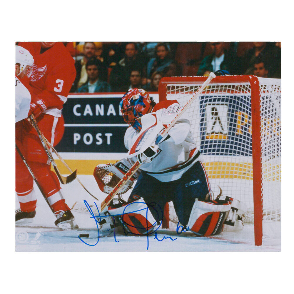 JOSE THEODORE Signed Montreal Canadiens Heritage Classic 16 X 20 Photo - 79205