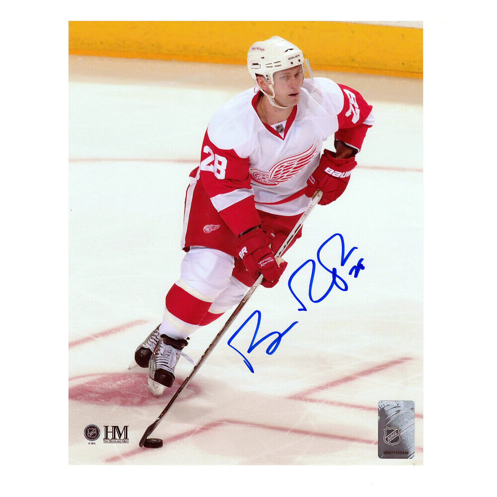 BRIAN RAFALSKI Signed Detroit Red Wings 8 X 10 Photo - 70160