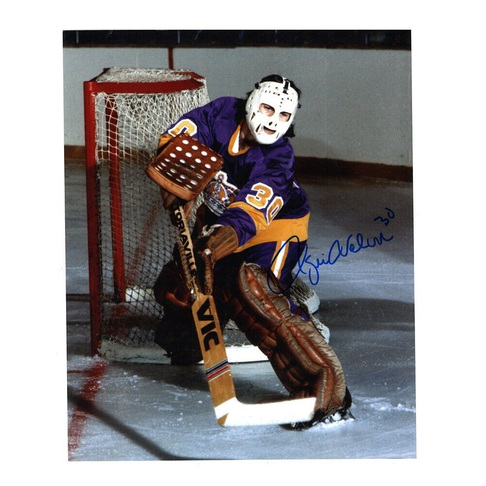 REGGIE VACHON Signed Los Angeles Kings 8 x 10 Photo - 70639
