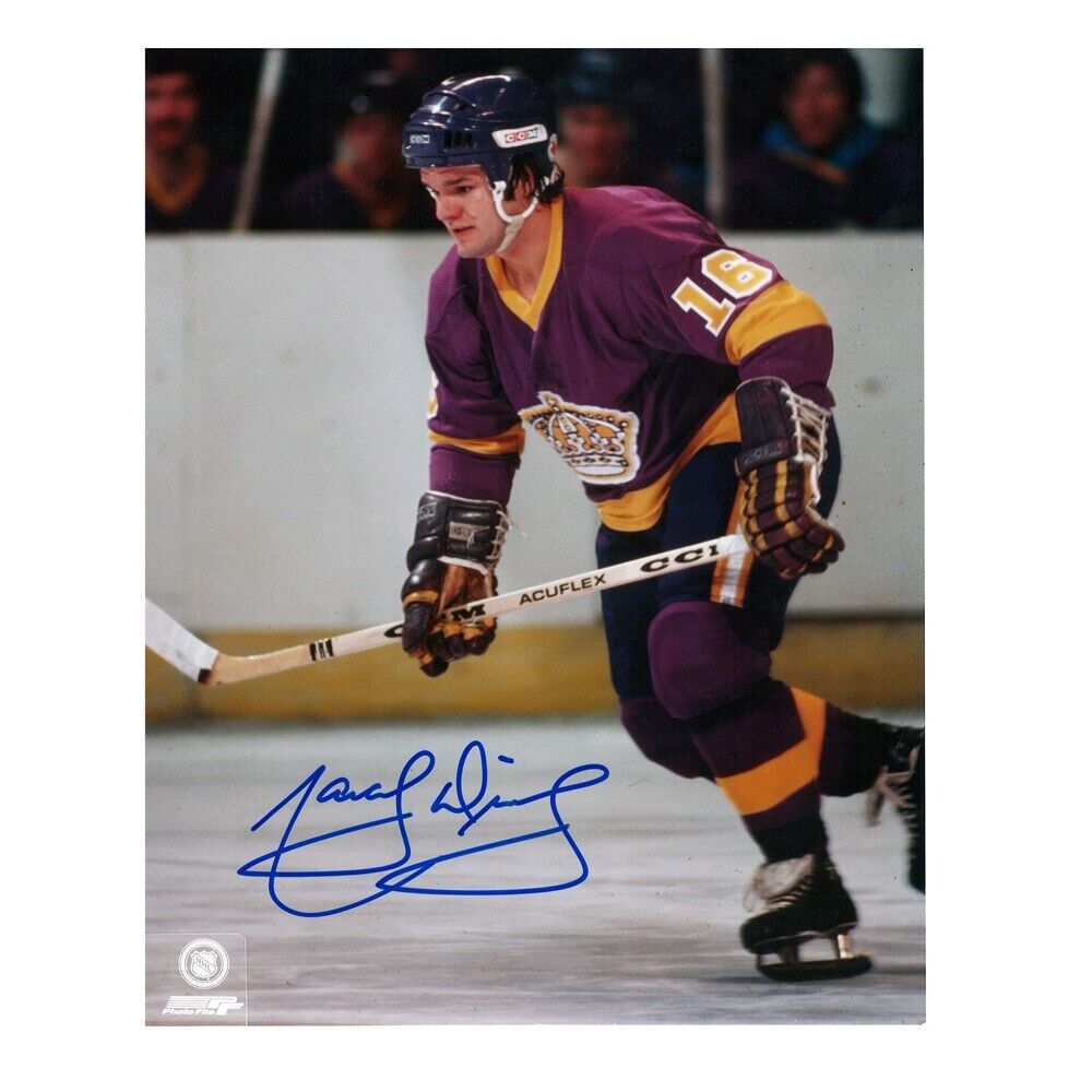 MARCEL DIONNE Signed Los Angeles Kings 8 x 10 Photo - 70576