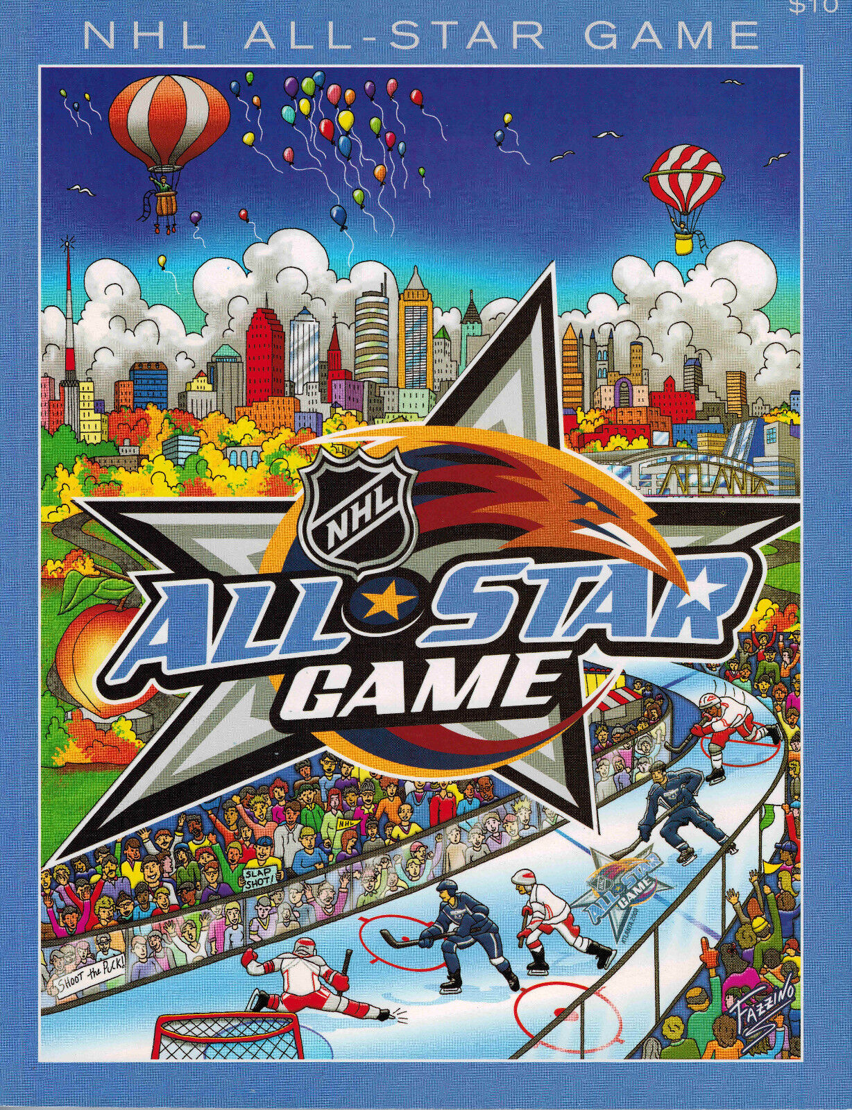 2008 NHL All Star Game Program January 26-27 2008- Atlanta