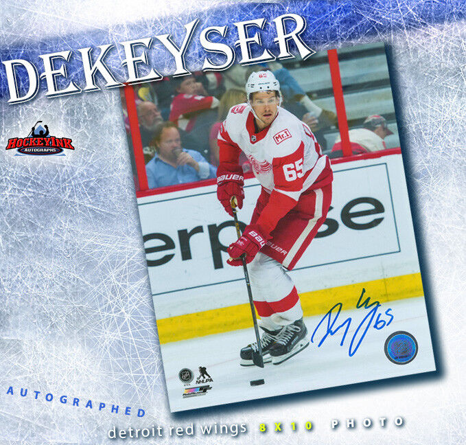 Danny DeKeyser signed Detroit Red Wings 8x10 Photo – 70230