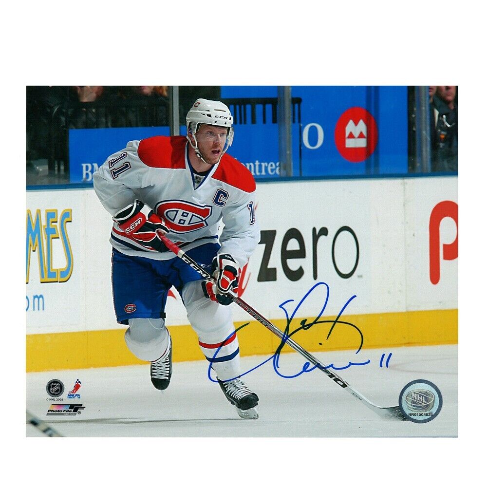 SAKU KOIVU Signed Montreal Canadiens 8 x 10 Photo - 70598