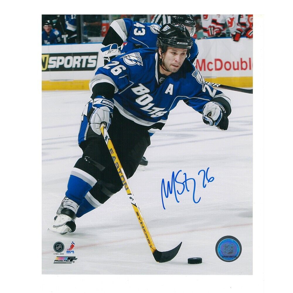 Martin St. Louis Tampa Bay Lightning 8 x 10 Photo - 70504