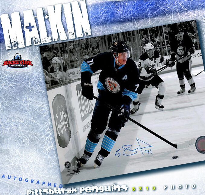 Evgeni Malkin Signed Pittsburgh Penguins 8 X 10 - 70041
