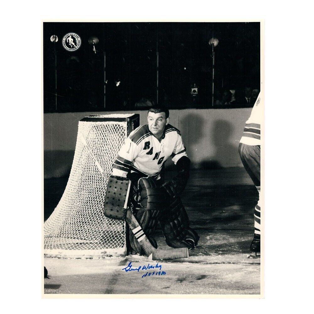 GUMP WORSLEY Signed New York Rangers 8 x 10 Photo - 70664 B