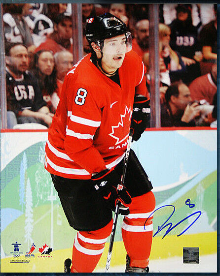 Drew Doughty SIGNED Team Canada 2010 8X10 Photo -70467