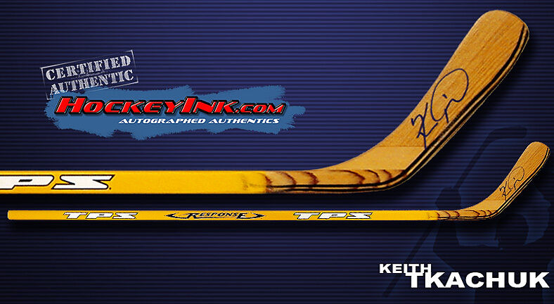 Keith Tkachuk Signed TPS Wood Model Stick - St Louis Blues
