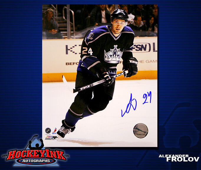 Alexander Frolov SIGNED Kings 8X10 Photo -70409