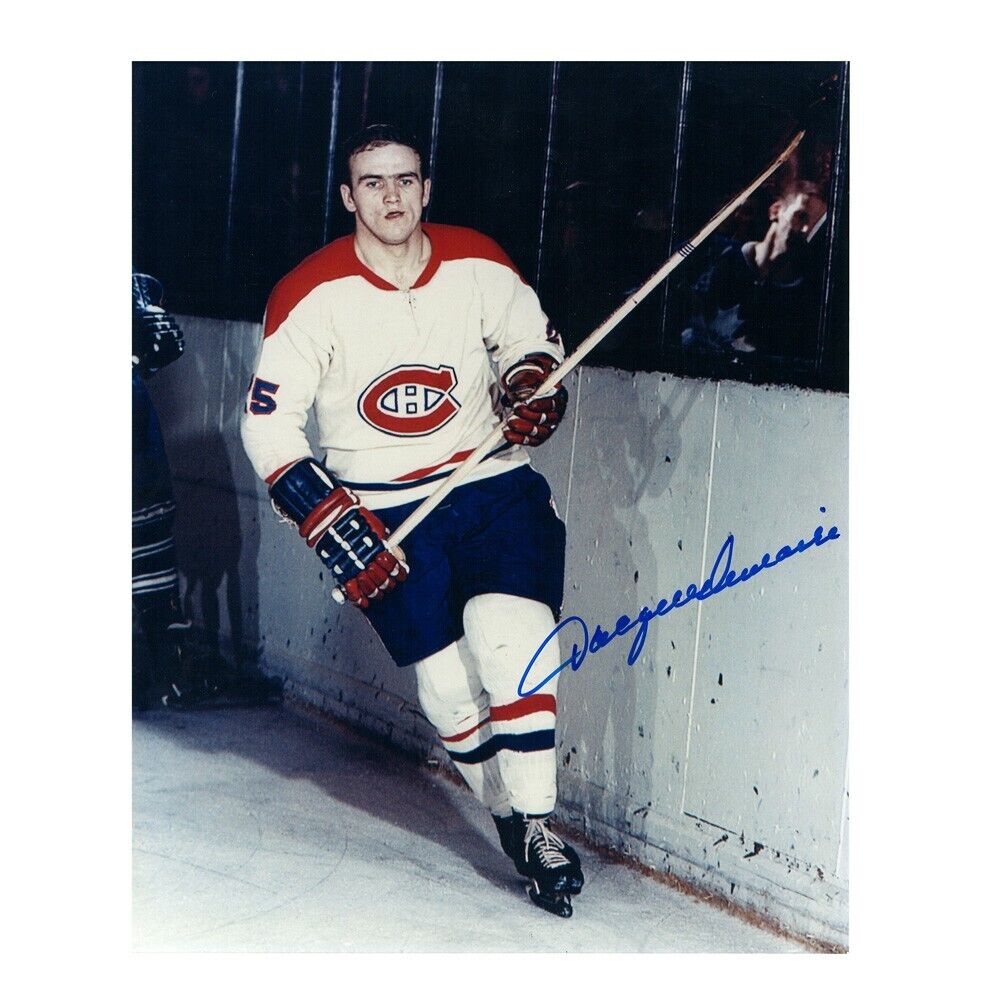 JACQUES LEMAIRE Signed Montreal Canadiens 8 x 10 Photo - 70643