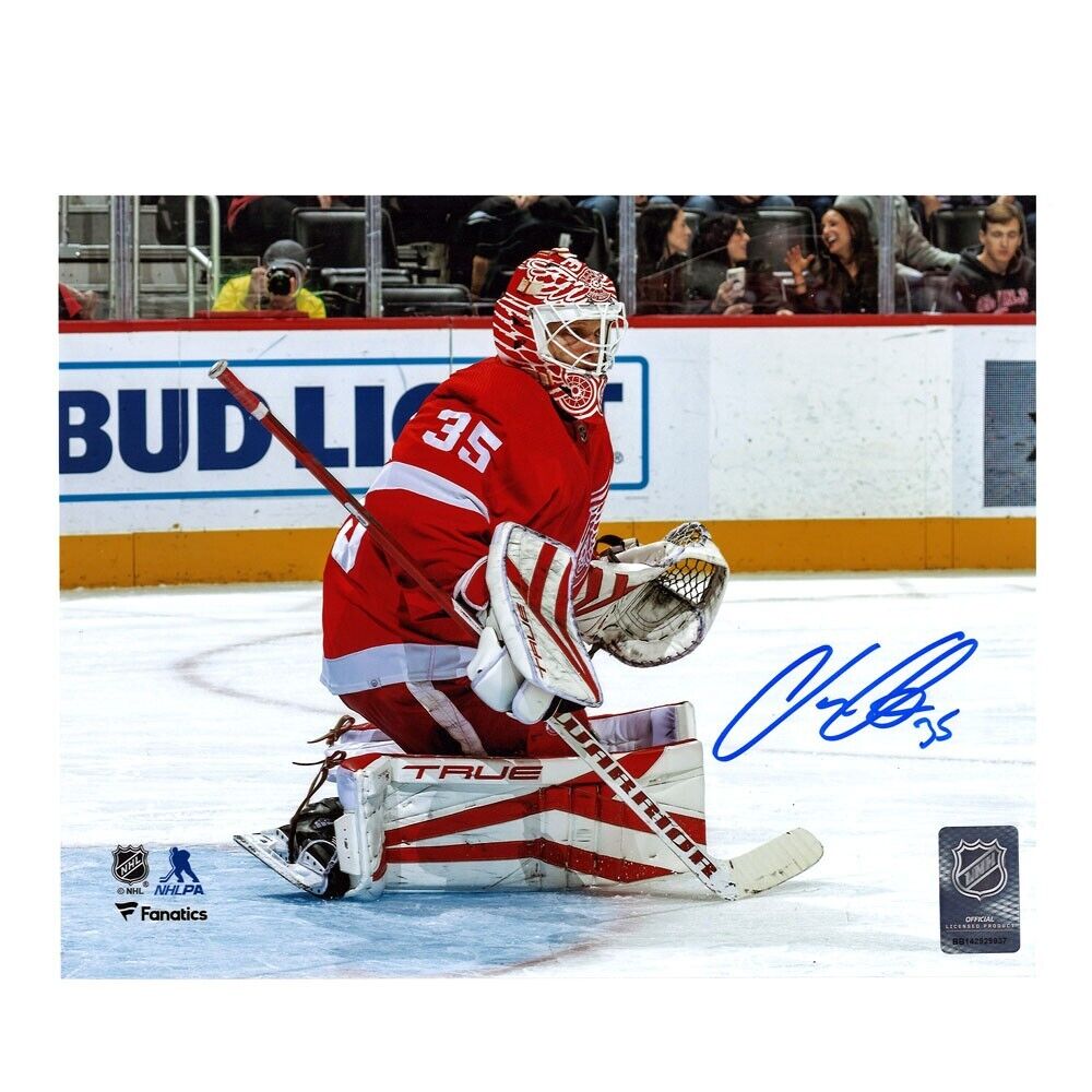 VILLE HUSSO Signed Detroit Red Wings 8x10 Photo - 70231