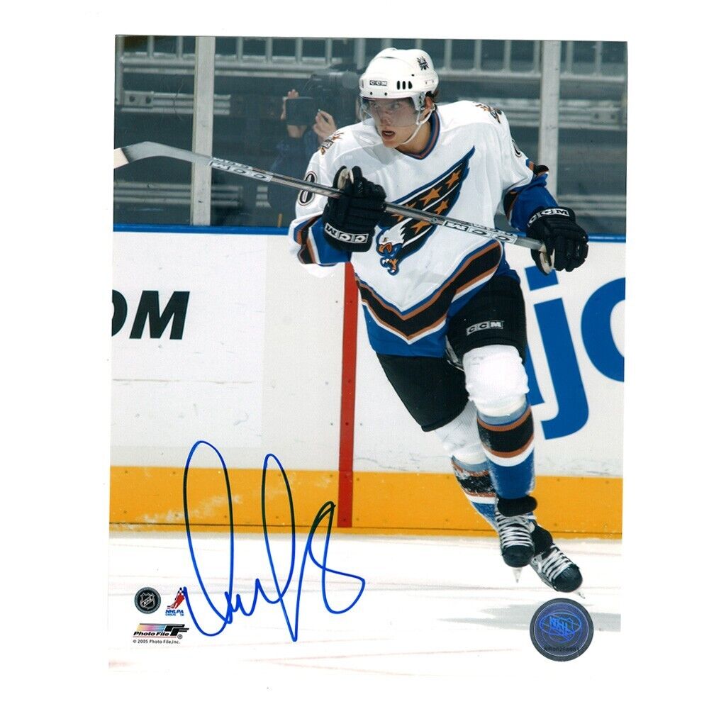 ALEXANDER OVECHKIN Signed Washington Capitals 8 x 10 Photo - 70529