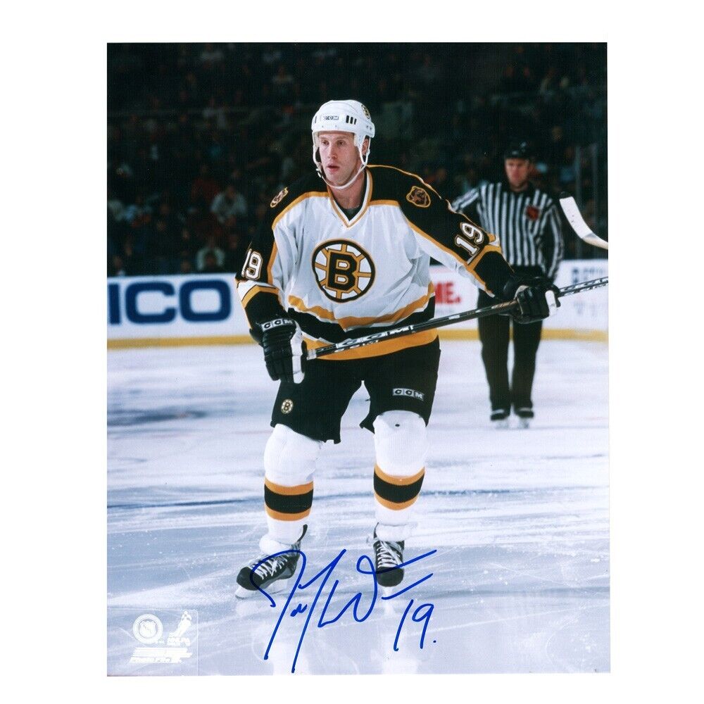 JOE THORNTON Signed Boston Bruins 8 x 10 Photo - 70551