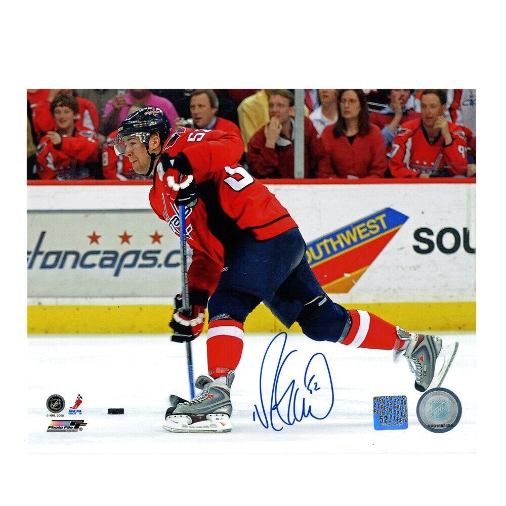 MIKE GREEN Signed Washington Capitals 8 x 10 Photo - 70584