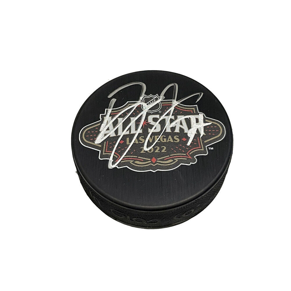 DYLAN LARKIN Signed 2022 NHL All Star Game Puck
