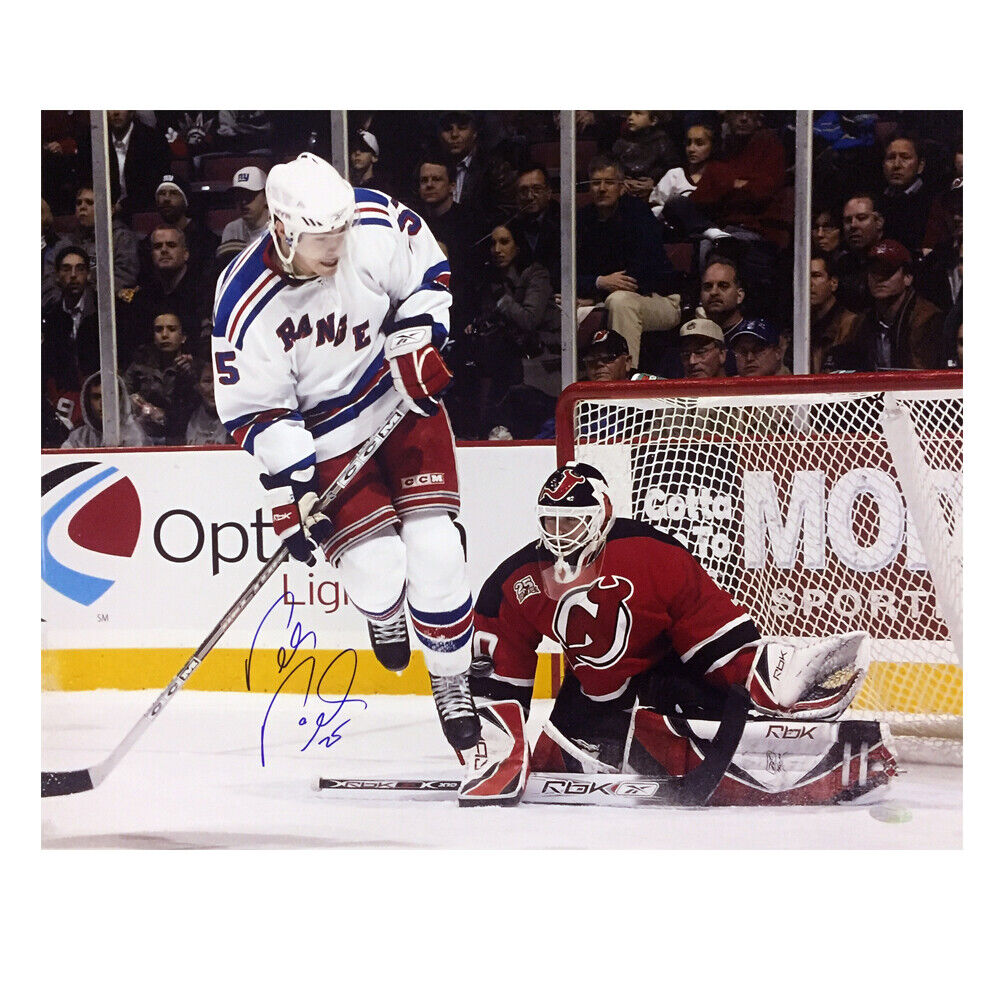 PETR PRUCHA Signed New York Rangers 16 X 20 Photo - 79122