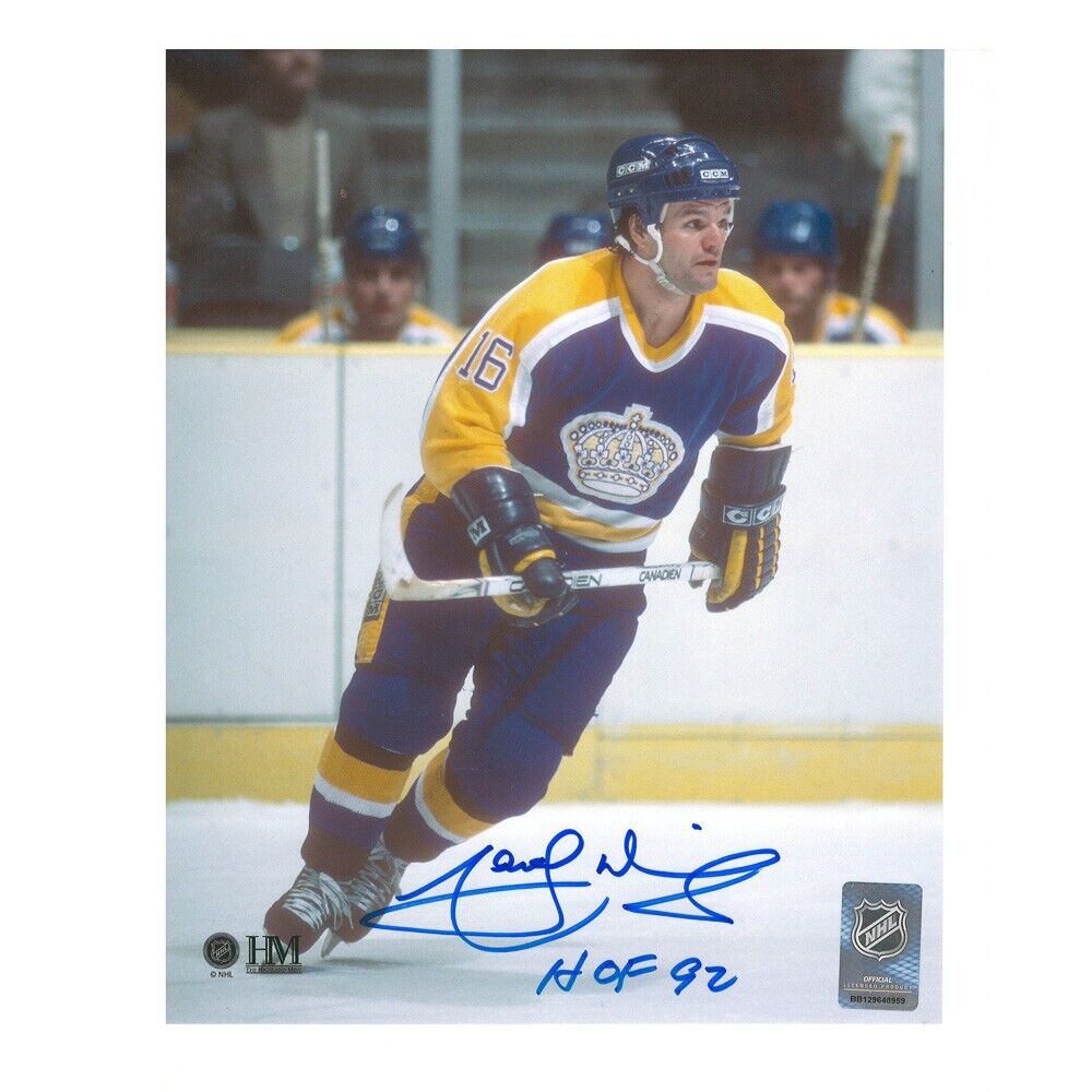 MARCEL DIONNE Signed Los Angeles Kings 8 X 10 -70342