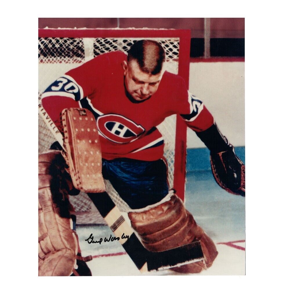 GUMP WORSLEY Signed Montreal Canadiens 8 x 10 Photo - 70655