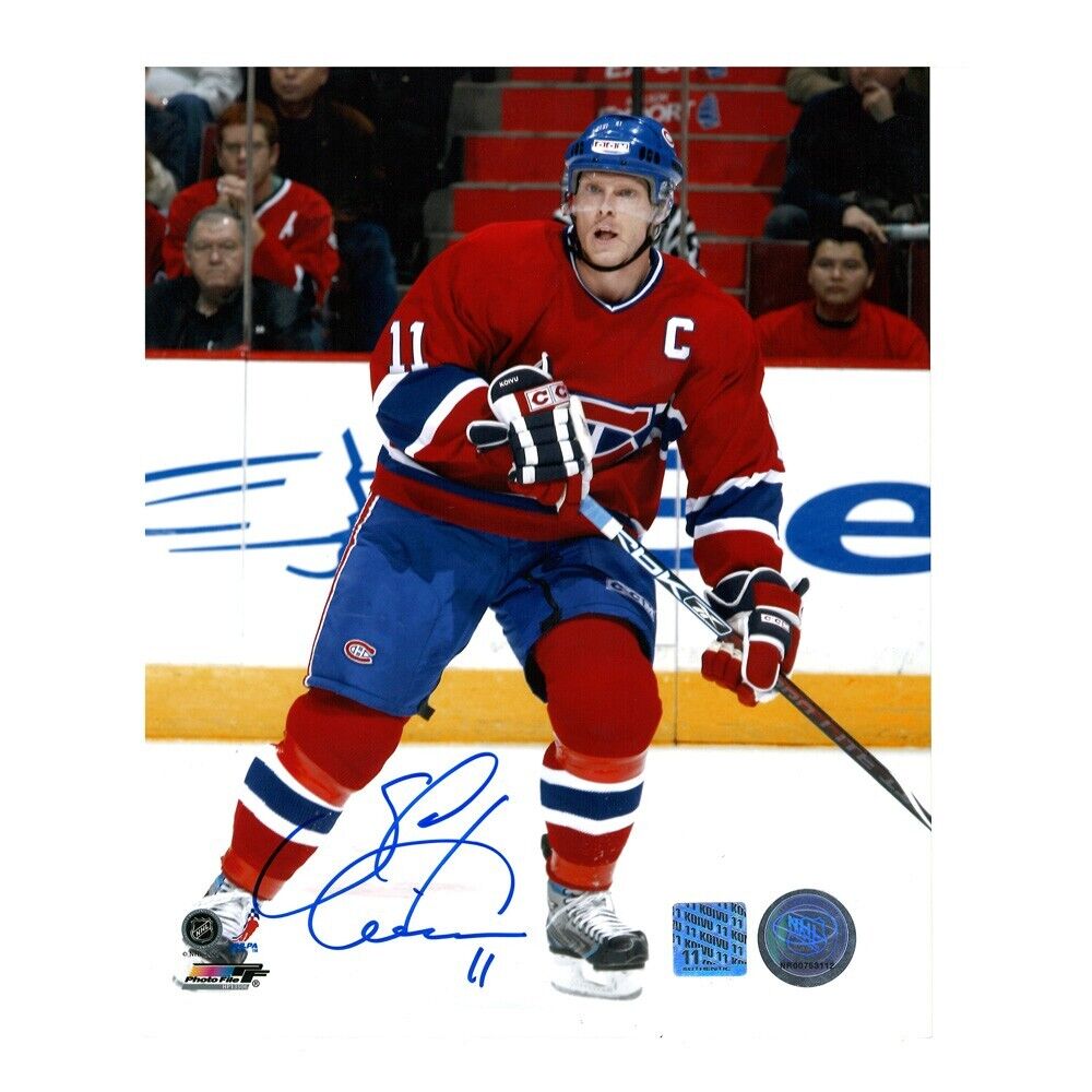 SAKU KOIVU Signed Montreal Canadiens 8 x 10 Photo - 70597