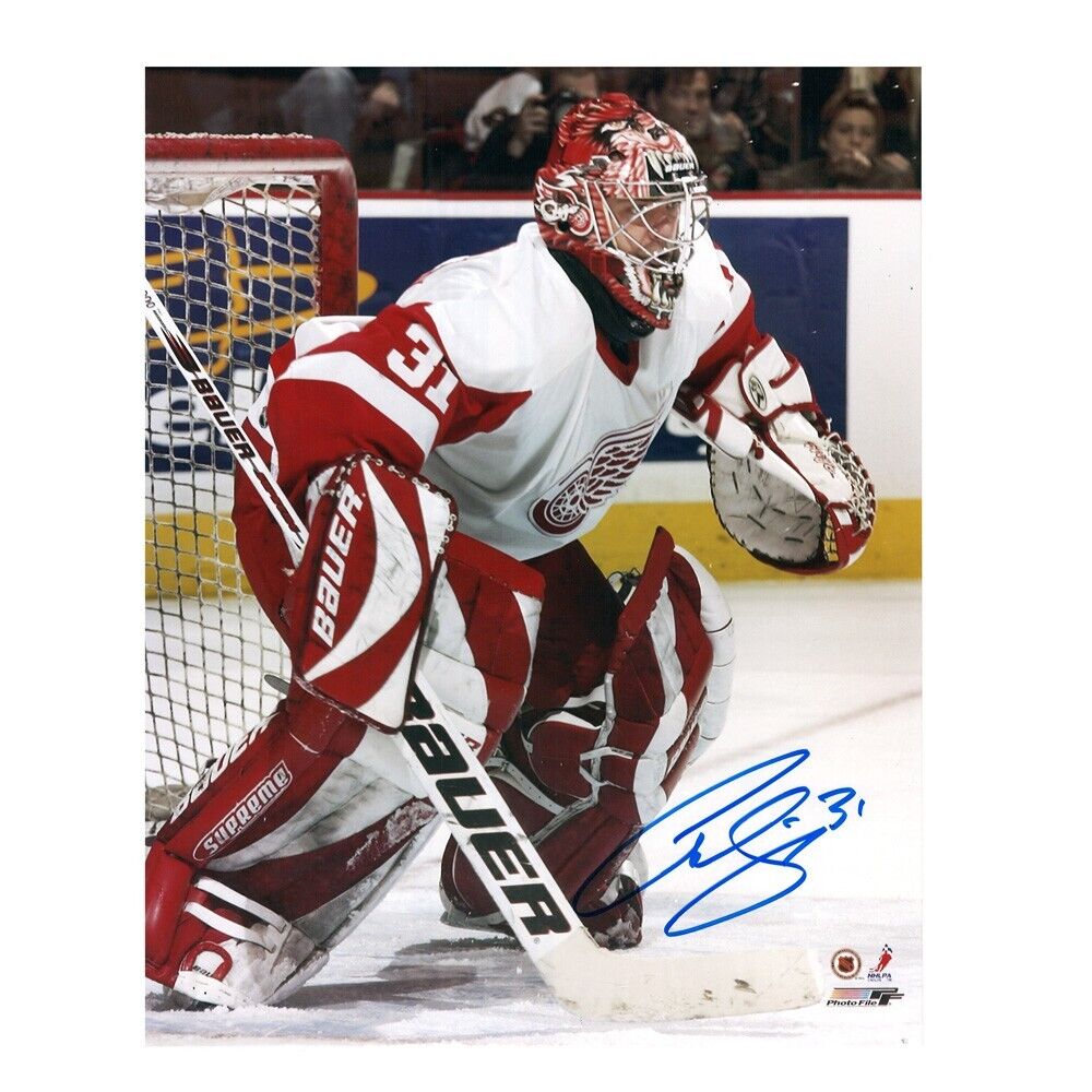 CURTIS JOSEPH Signed Detroit Red Wings 8 x 10 Photo - 70594