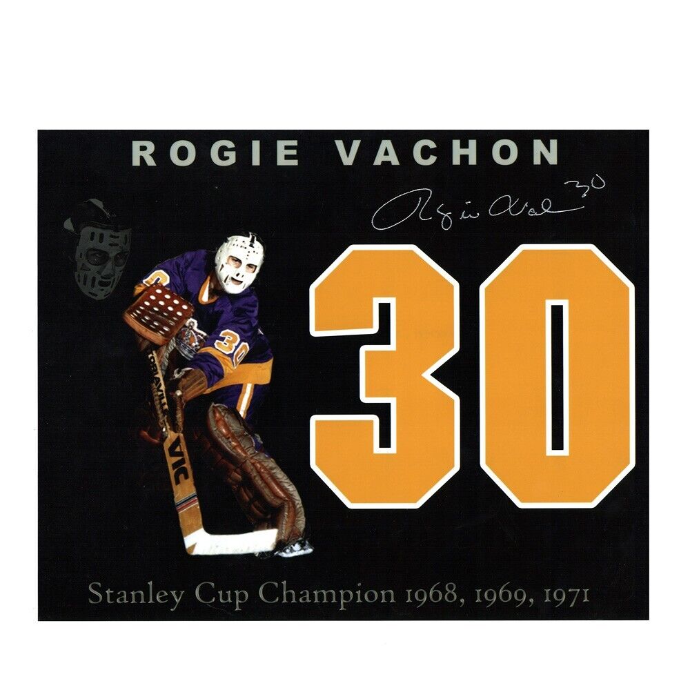 REGGIE VACHON Signed Los Angeles Kings 8 x 10 Photo - 70637