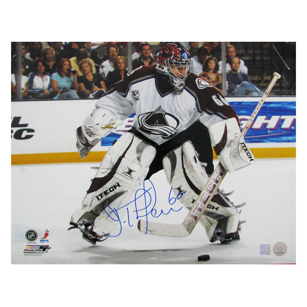 JOSE THEODORE Signed Colorado Avalanche 16 X 20 Photo - 79003