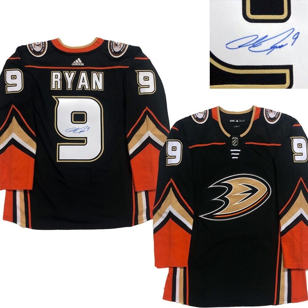 Bobby Ryan Signed Anaheim Ducks Black Adidas PRO Jersey