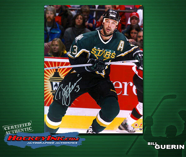 Bill Guerin SIGNED Stars 8X10 Photo -70128