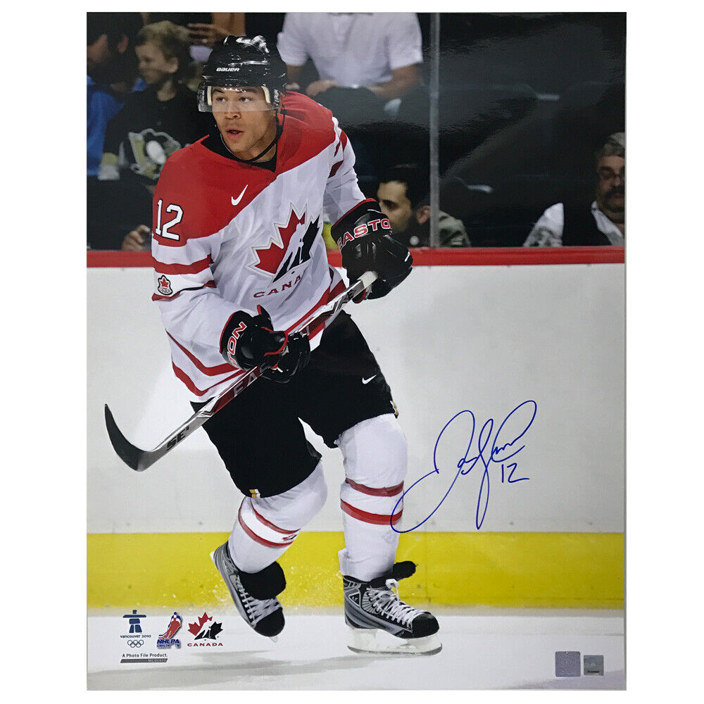 JAROME IGINLA Signed Team Canada 16 X 20 Photo - 79223