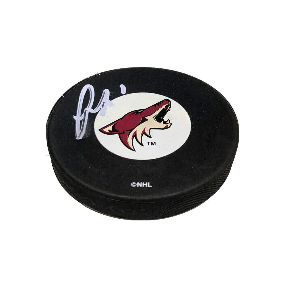 THOMAS GREISS Signed Arizona Coyotes Puck