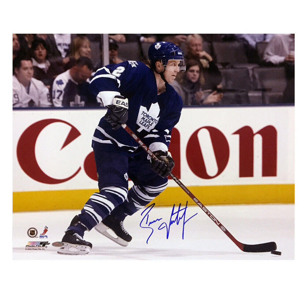 BRIAN LEETCH Signed Toronto Maple Leafs 16 X 20 Photo - 79093